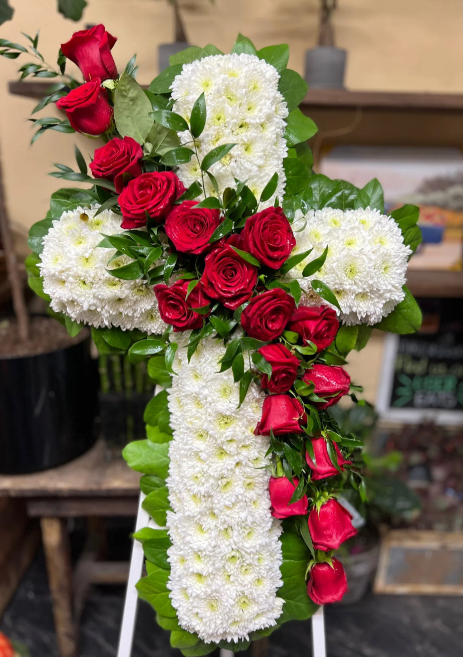 Eternal Grace Cross Arrangement