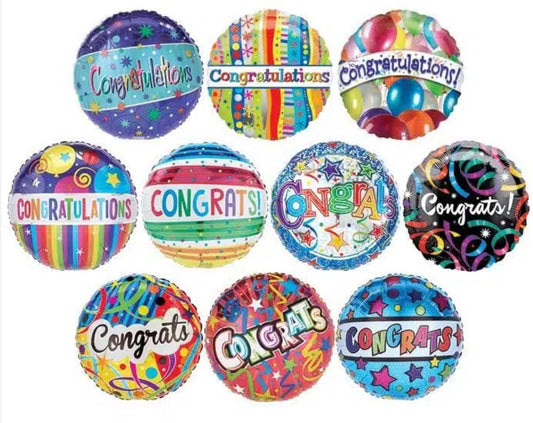 18’ Congratulation Balloons