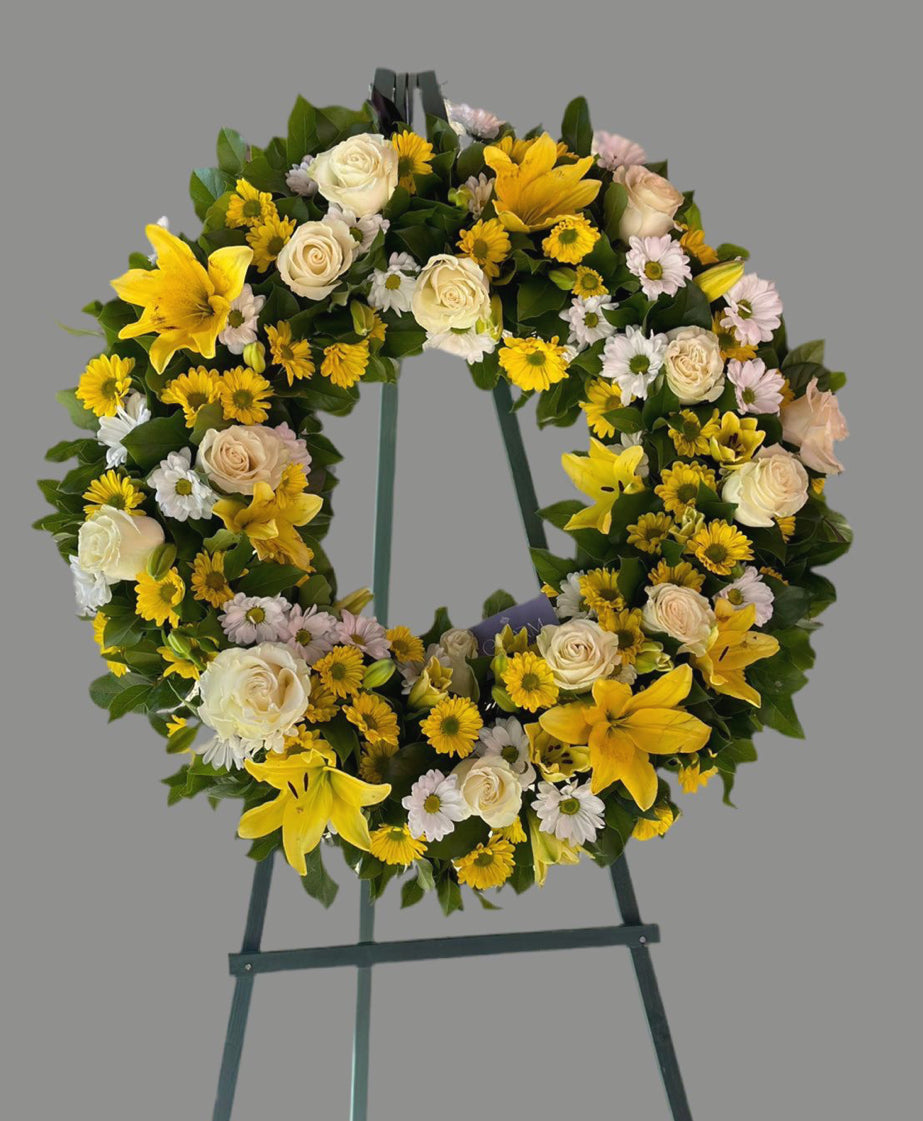 Sunshine Remembrance Wreath