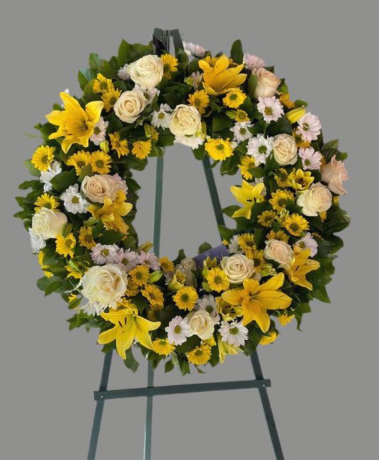 Sunshine Remembrance Wreath