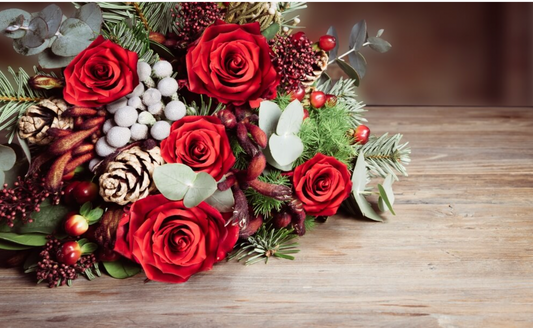 Florist’s Choice Christmas Arrangement